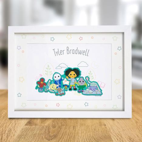 Personalised Moon and Me A4 Framed Print Extra Image 1